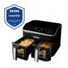 TESLA AirCook DualHeat QD464 XXL - multifunkční duální digitální horkovzdušná fritéza