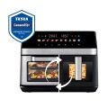 TESLA AirCook DualZone Q787 XXL Deluxe - multifunkční duální digitální horkovzdušná fritéza