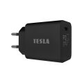 TESLA Power Charger T100 - rychlonabíječka 20 W PD 3.0/PPS (černá barva)