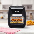 TESLA AirCook & Grill QG600 - multifunkční digitální horkovzdušná fritéza