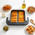 TESLA AirCook TrioZone Q636 XXL - multifunkční třízónová digitální horkovzdušná fritéza