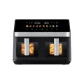 TESLA AirCook DualZone Q787 XXL Deluxe - multifunkční duální digitální horkovzdušná fritéza