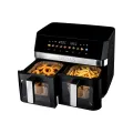 TESLA AirCook DualZone Q787 XXL Deluxe - multifunkční duální digitální horkovzdušná fritéza