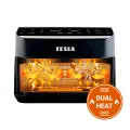 TESLA AirCook DualHeat QD464 XXL - multifunkční duální digitální horkovzdušná fritéza
