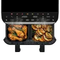 TESLA AirCook DualHeat QD464 XXL - multifunkční duální digitální horkovzdušná fritéza