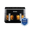 TESLA AirCook DualHeat QD464 XXL - multifunkční duální digitální horkovzdušná fritéza