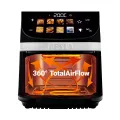 TESLA AirCook DualHeat QD73 XXL - multifunkční digitální horkovzdušná fritéza