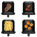 TESLA AirCook DualZone Q670 XXL - multifunkční duální digitální horkovzdušná fritéza