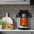 TESLA EliteCook K70 WiFi Duo - multifunkční elektrický tlakový hrnec a horkovzdušná fritéza