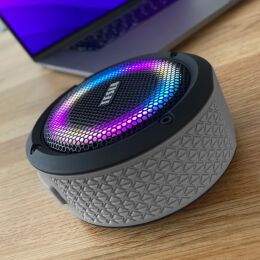 TESLA Sound BS60 - bezdrátový Bluetooth reproduktor voděodolný (šedá barva)
