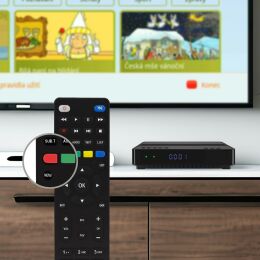 TESLA HYbbRID TV TH210 - DVB-T2 set-top box s HbbTV