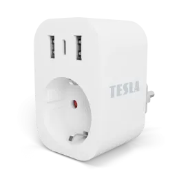 TESLA Smart Plug SP300 3 USB - chytrá zásuvka s USB porty