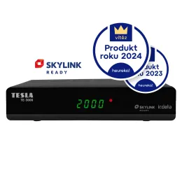 TESLA TE‒3000 - satelitní přijímač Irdeto Skylink READY