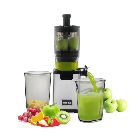 TESLA SlowJuicer SJ770 XXL Deluxe - nízkootáčkový šnekový odšťavňovač