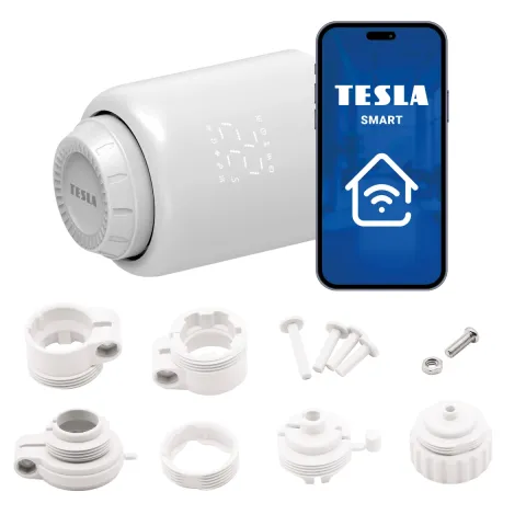 TESLA Zigbee SV60 - smart termostatická hlavice