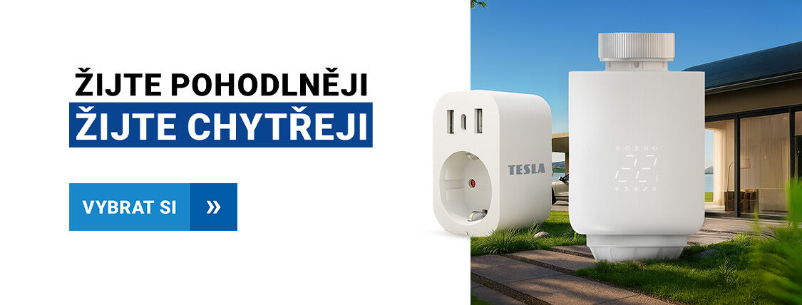 Chytré zásuvky, čidla i termohlavice 📱